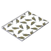 コリンウズラのトスのノート ノートブック (左側)