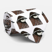 コリンウズラの頭部 ネクタイ (ロール)