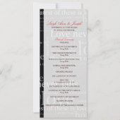 コリンエレガントチアン13結婚式 プログラム (正面)