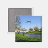 コリング、デンマーク風景 マグネット (正面/裏面)