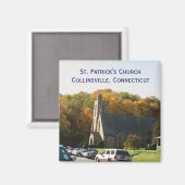 コリンスビルの聖パトリック教会 マグネット (正面/裏面)
