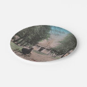 コリンスビルコングレガショナルチャーチ紙プレート ペーパープレート (アングル)