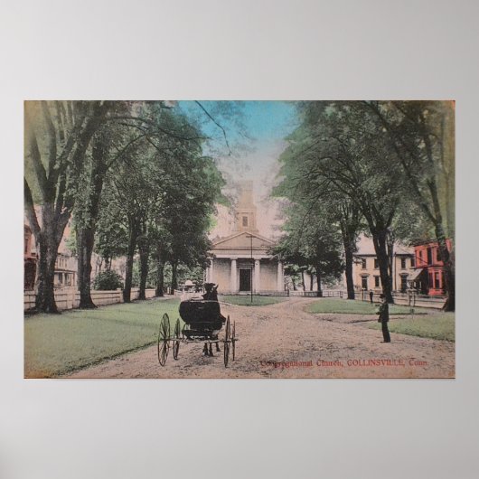 コリンスビル教会のポスター ポスター (正面)