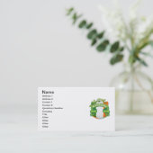 コリンズアイリッシュシールド 名刺 (スタンド正面)