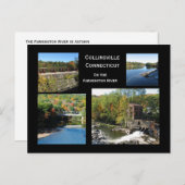 コリンズビルオンザファーミントン川 ポストカード (正面/裏面)