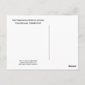 コリンズビルオンザファーミントン川 ポストカード (裏面)