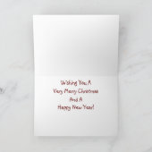 コリンズビルクリスマス カード (内部)