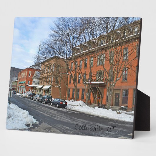 コリンズビルプラーク フォトプラーク (側面)