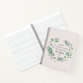 コリンチアの聖書の詩 ノートブック (内部)