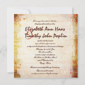 コリンチアン13結婚式招待状 招待状 (裏面)