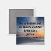 コリンチアン2基3:17 マグネット (正面/裏面)