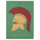 コリントのヘルメット クリップボード (裏面)