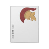 コリントのヘルメット ノートパッド (回転)