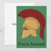 コリントのヘルメット 招待状 (正面/裏面)