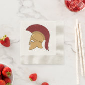 コリントのヘルメット 縁ありカクテルナプキン (インサイチュ)