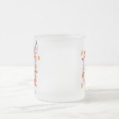 コリントの信徒への手紙二 9:8 神は、恵みが豊かに与えられるようにすることができます フロストグラスマグカップ (中央)