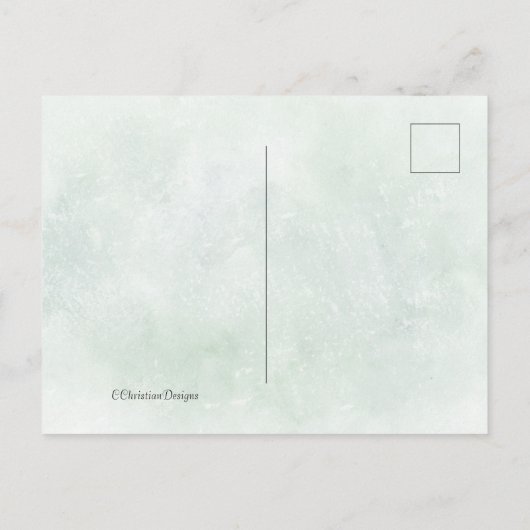 コリントの信徒への手紙13:13 信仰 希望 愛, 聖書の名言 ポストカード (裏面)