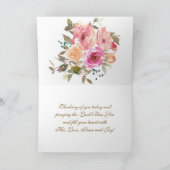 コリントの信徒への手紙13:13 信仰 希望 愛 聖書の詩 カード (内部)