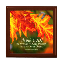 コリントの信徒への手紙1 15:57 神に感謝を