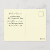 コリントの信徒への手紙Ⅰ 10:31 すべてのことを神の栄光のために行う ポストカード (裏面)