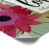 コリントの第一 16:14 愛を持って すべてのことをしなさい 聖書の名言 ポスター (角)