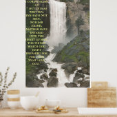 コリント人への手紙第一2:9 ポスター (キッチン)