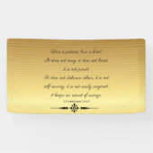 コリント人への手紙第13章4-5節 横断幕 (横)