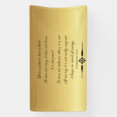 コリント人への手紙第13章4-5節 横断幕 (縦)