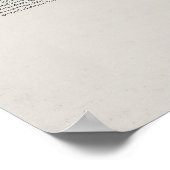 コリント人への第一の手紙 13章、愛の章、聖書の言葉、モノクロ ポスター (角)
