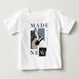 コリント人への第二の手紙 5:17 ブルータリスト・ダブ・バプテスト ベビーTシャツ