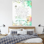 コリント人13: 4-7 キャンバスプリント (インサイチュ (寝室))