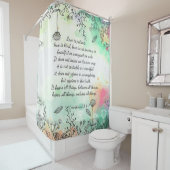 コリント人13: 4-7 シャワーカーテン (インサイチュ)