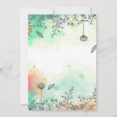 コリント人13: 4-7 招待状 (裏面)