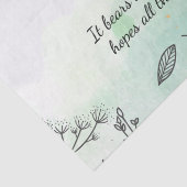 コリント人13: 4-7 薄葉紙 (詳細)