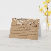 コリント人13: 4-8 カード (黄色い花)