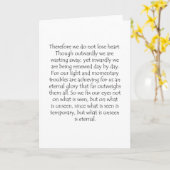 コリント人2人4 16 18 カード (黄色い花)