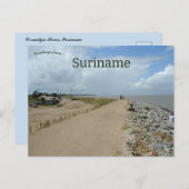 コリント川スリナム ポストカード (正面/裏面)