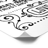 コリント引用文ポスター。 ポスター (角)