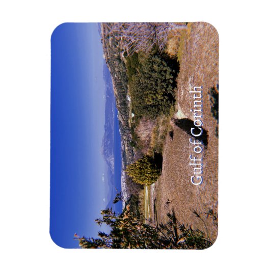 コリント湾 マグネット (縦)