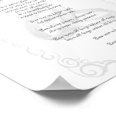 コリント結婚人の聖句 ポスター (角)