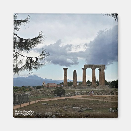 コリント遺跡 マグネット (正面)