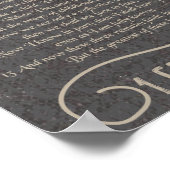 コリント13ポスター1 ポスター (角)