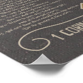 コリント13ポスター1 ポスター (角)