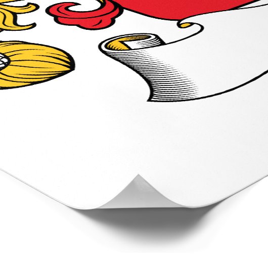 コリン家紋 ポスター (角)