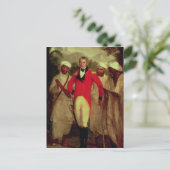 コリン・マッケンジー大佐と彼のインディアン ポストカード (スタンド正面)