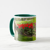 コリーとチューリップ マグカップ (正面左)
