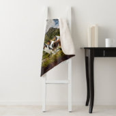 コリーと羊の群れのない家素朴- シェルパブランケット (インサイチュ)