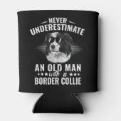 コリーのある老人を決して過小評価しな縁どい 缶クーラー (裏面)