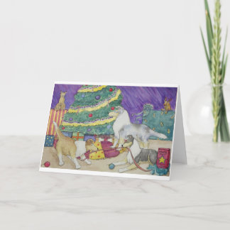 コリーのクリスマス シーズンカード