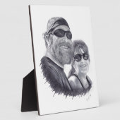 コリーのプレート フォトプラーク (側面)